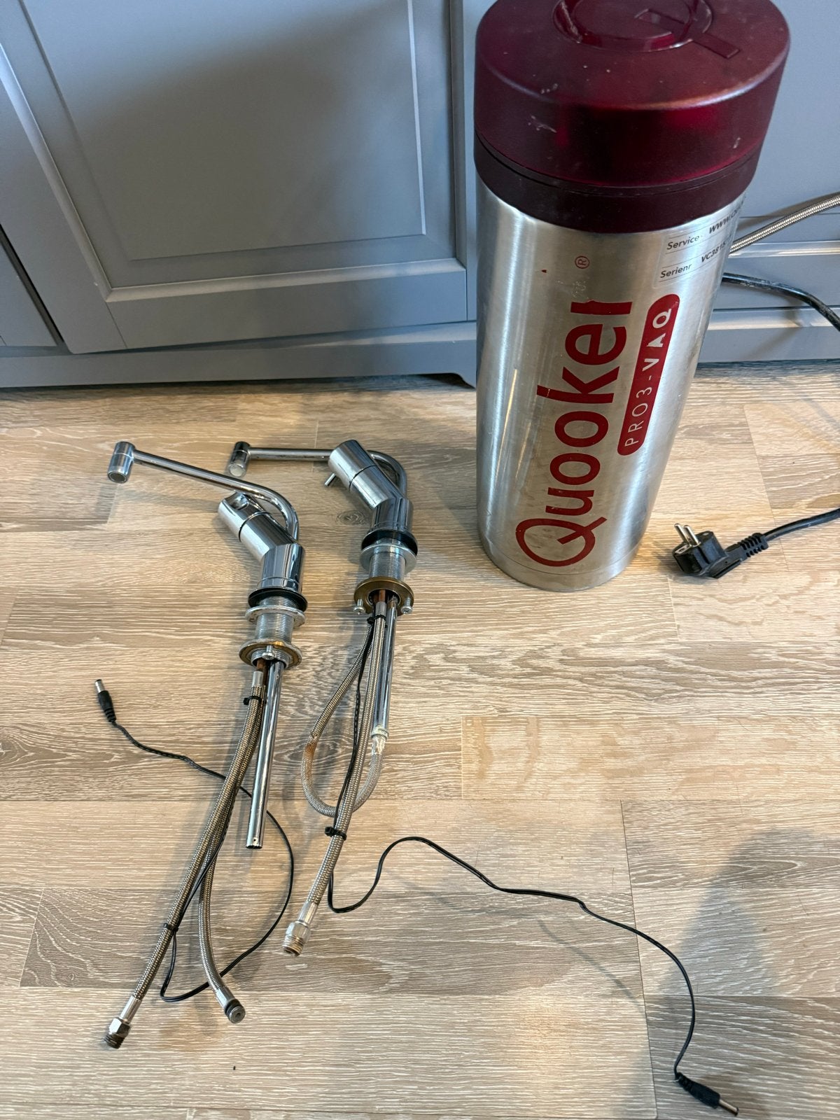 Quooker PRO3-VAQ 3 Liter Boiler met Twee Kranen, Ophalen of Verzenden, Gebruikt