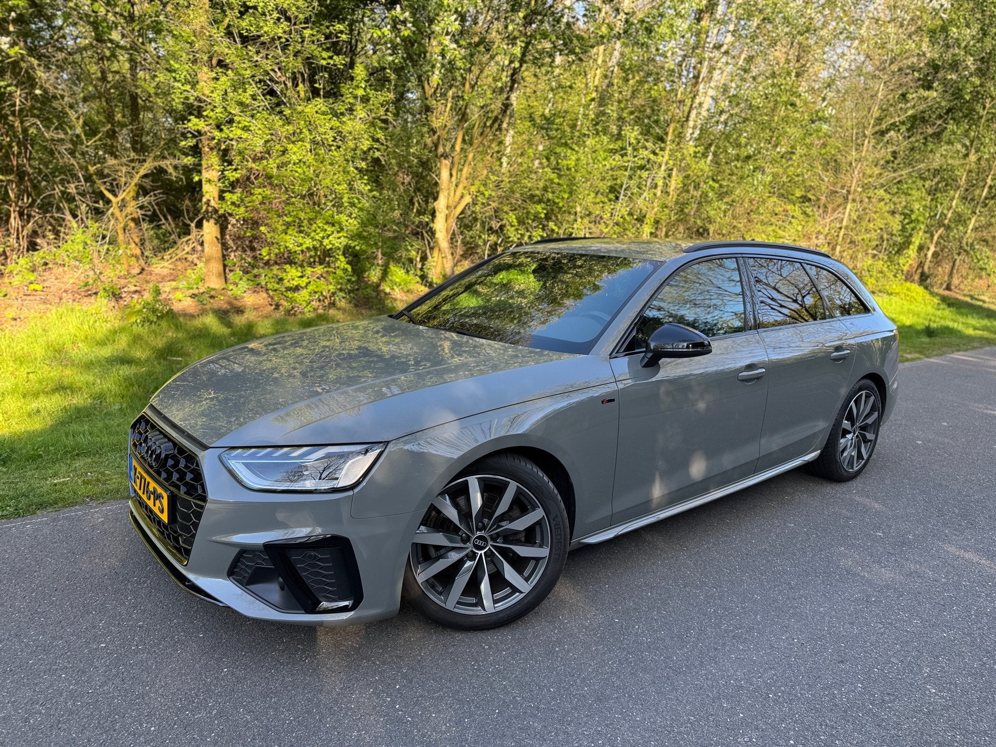 Audi A4 Avant 35 TFSI S edition (bj 2021, automaat), Gebruikt, 4 cilinders, A4, Origineel Nederlands