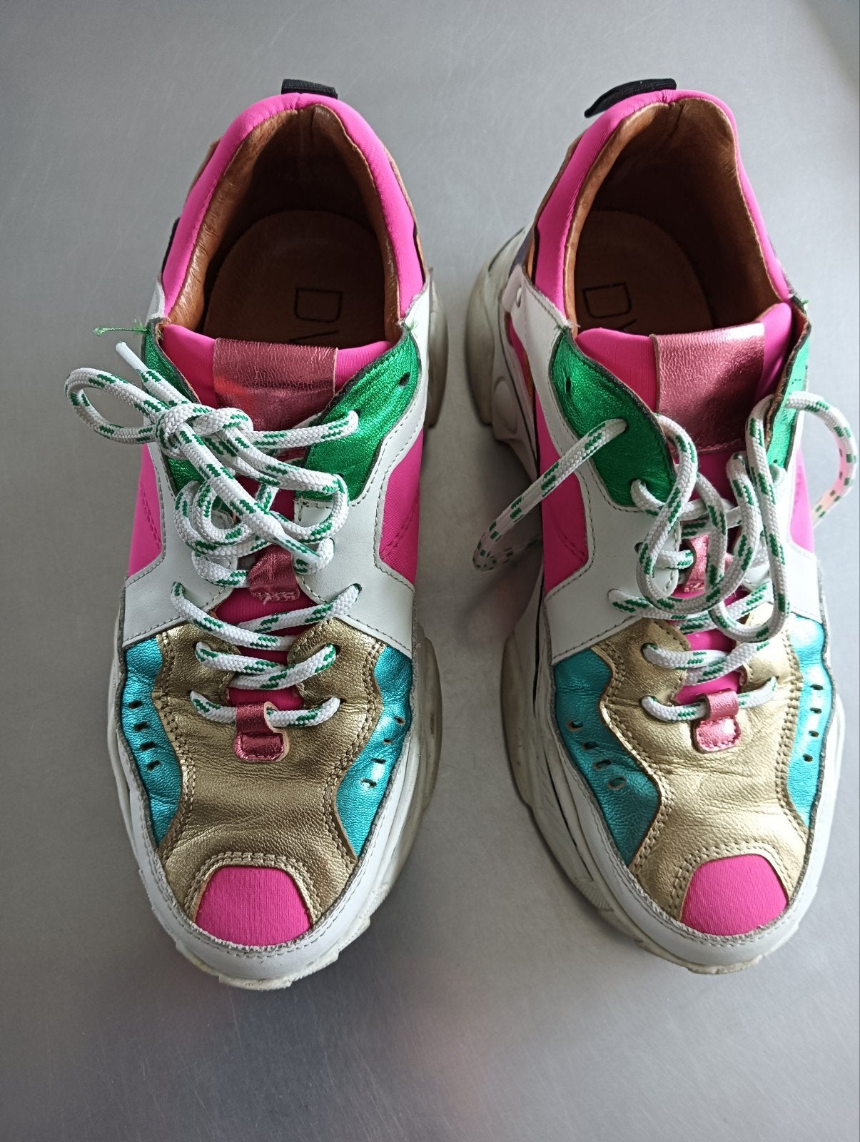 DWRS Kleurrijke Chunky Sneakers maat 40, Kleding | Dames, DWARS, Ophalen of Verzenden, Sneakers of Gympen, Roze