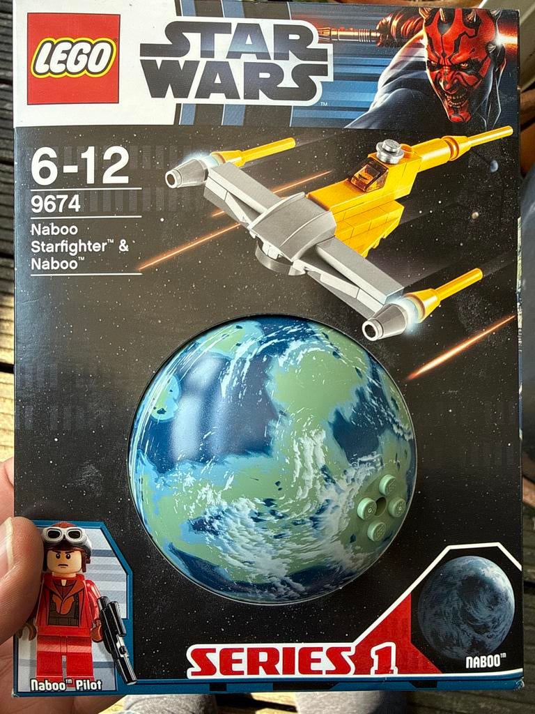 LEGO Star Wars 9674 Naboo Starfighter & Naboo - Sealed, Ophalen of Verzenden, Nieuw, Overige merken