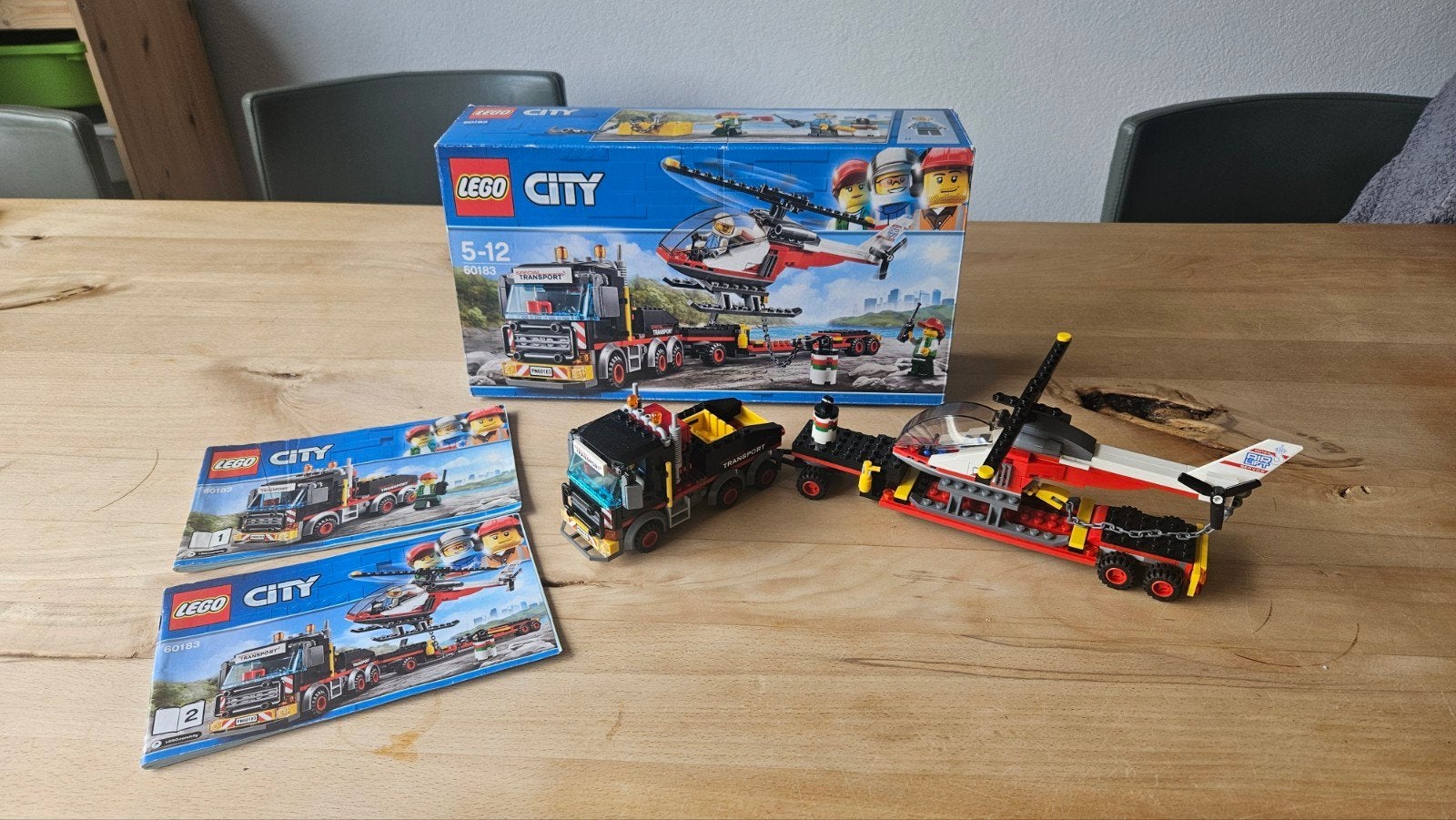 Lego City Helikopter Transport 60183, Compleet, City, Lego, Ophalen of Verzenden