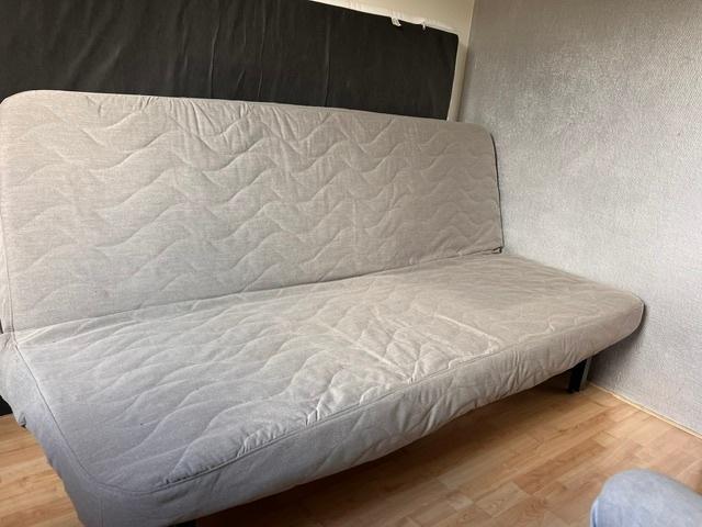 NYHAMN 3-zits slaapbank, IKEA, Ophalen, Gebruikt, Tweepersoons, 140 cm