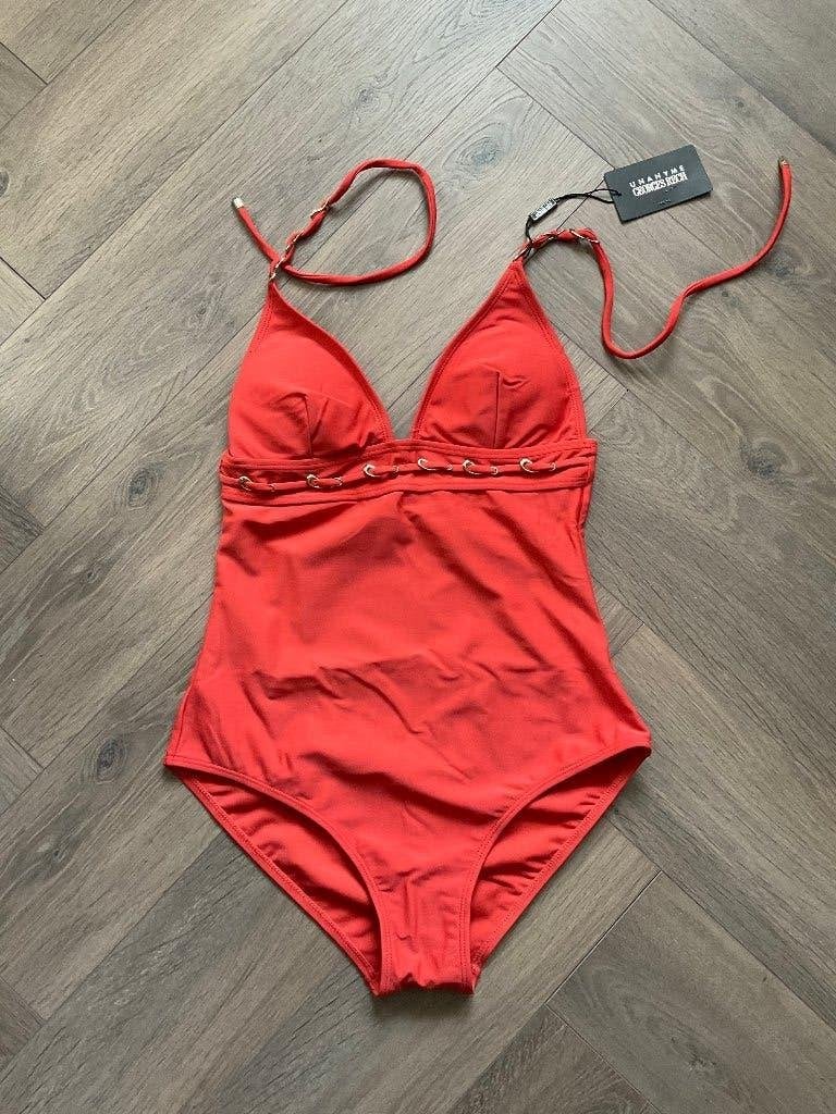 Nieuw - Georges Rech safraan badpak - maat 38, Kleding | Dames, Badmode en Zwemkleding, Ophalen of Verzenden, Nieuw, Oranje, Badpak