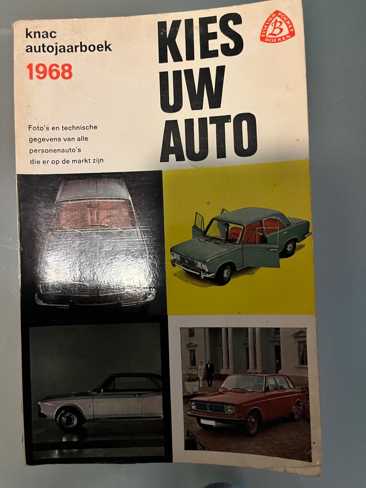 Kies Uw Auto Knac Autojaarboek 1968, Ophalen of Verzenden, Gelezen