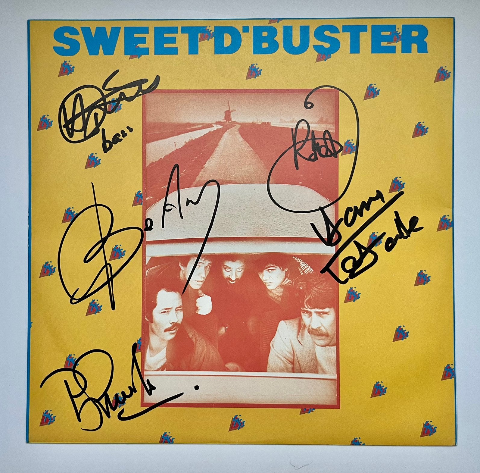 Sweet d’ Buster LP GESIGNEERD!!!, Verzamelen, Ophalen of Verzenden, Zo goed als nieuw, Cd of Plaat, Gesigneerd