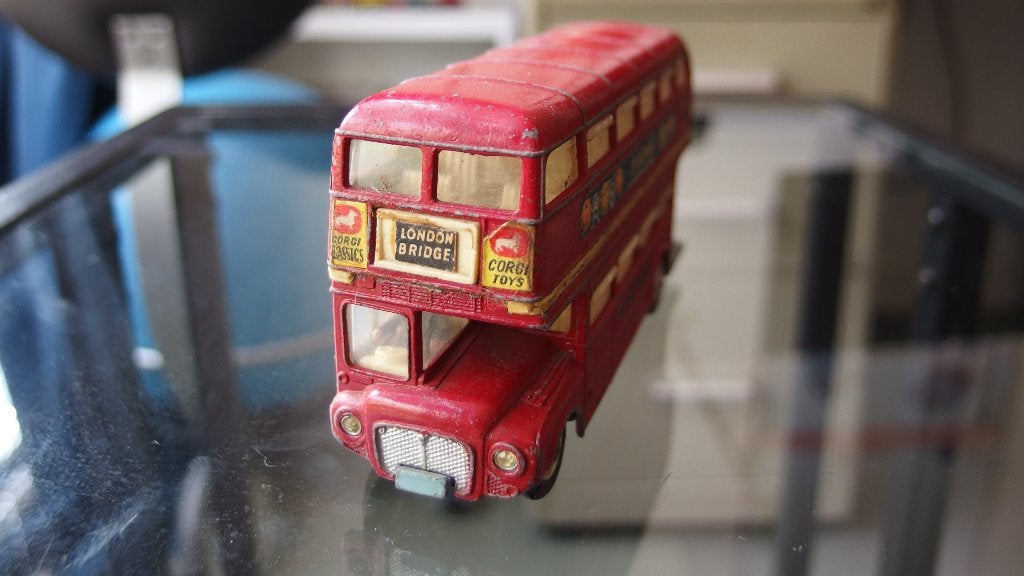 Corgi Toys 468 London Transport Routemaster Bus (1967-1974), Ophalen of Verzenden, Gebruikt, Bus of Vrachtwagen, Corgi