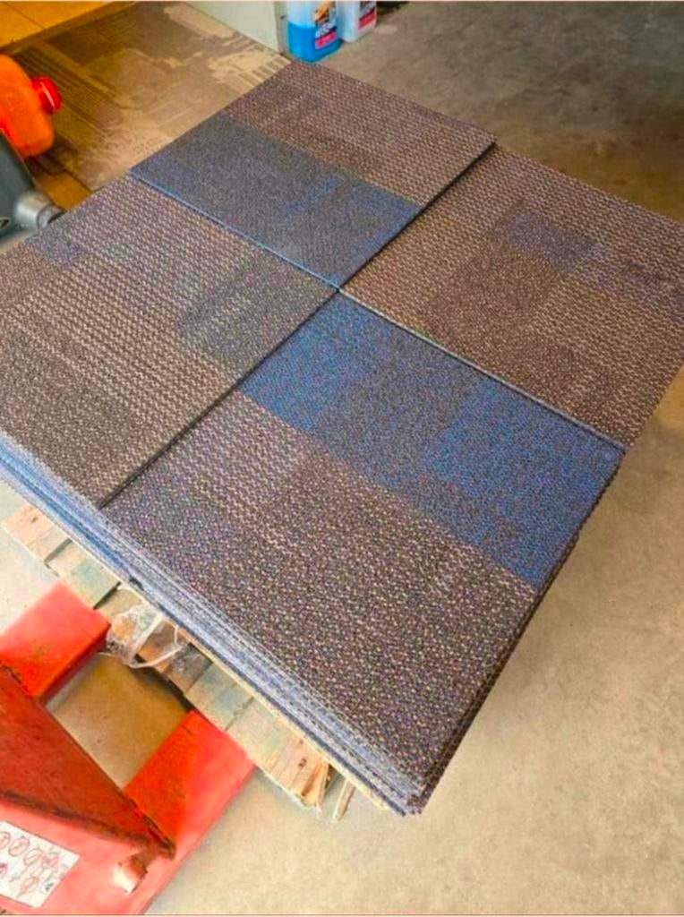 Tapijttegels 50x50cm €1,25 p/st, Ophalen of Verzenden, Tapijttegels