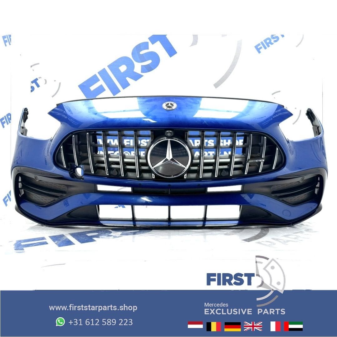 W206 C43 AMG BUMPER C KLASSE A2068859201 C43 AERO VOORBUMPER, Gebruikt, -, Voor, Ophalen of Verzenden