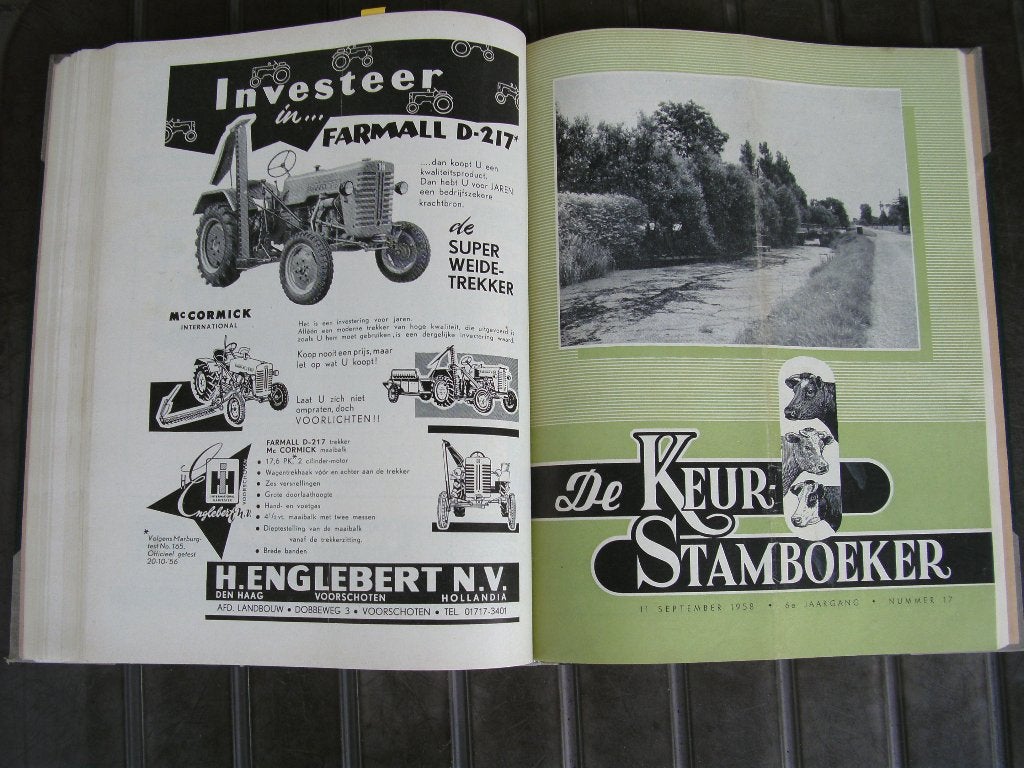 De keurstamboeker., Ophalen, Gebruikt