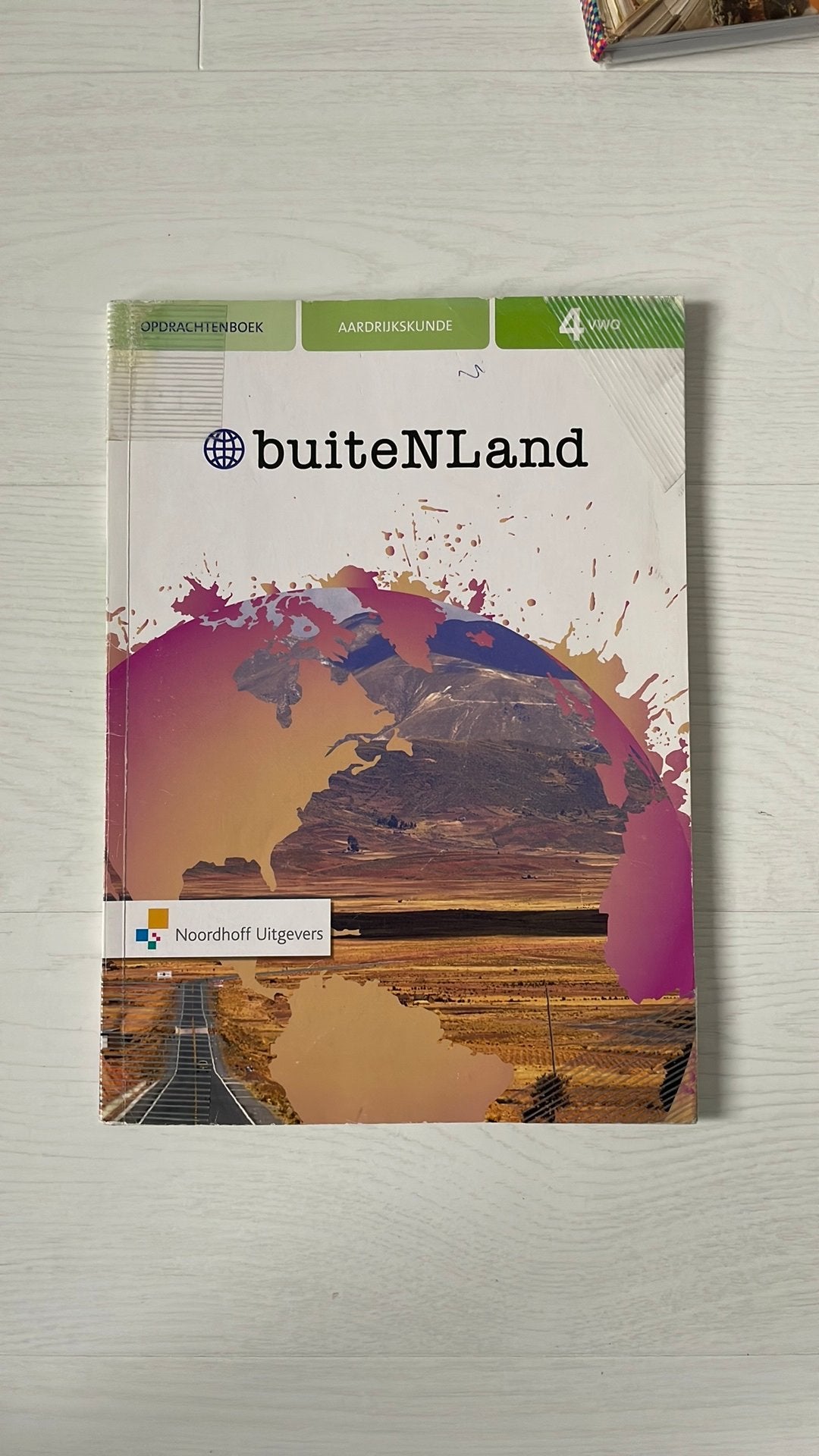 BuiteNLand aardrijkskunde opdrachtenboek vwo 4, Boeken, Ophalen of Verzenden, Gelezen, VWO, Aardrijkskunde