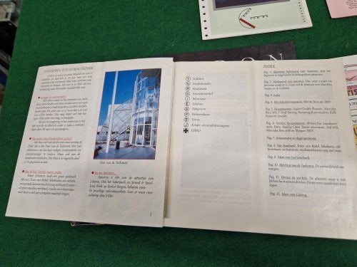 boek autotron 1991 met toegangskaarten enz, Ophalen of Verzenden