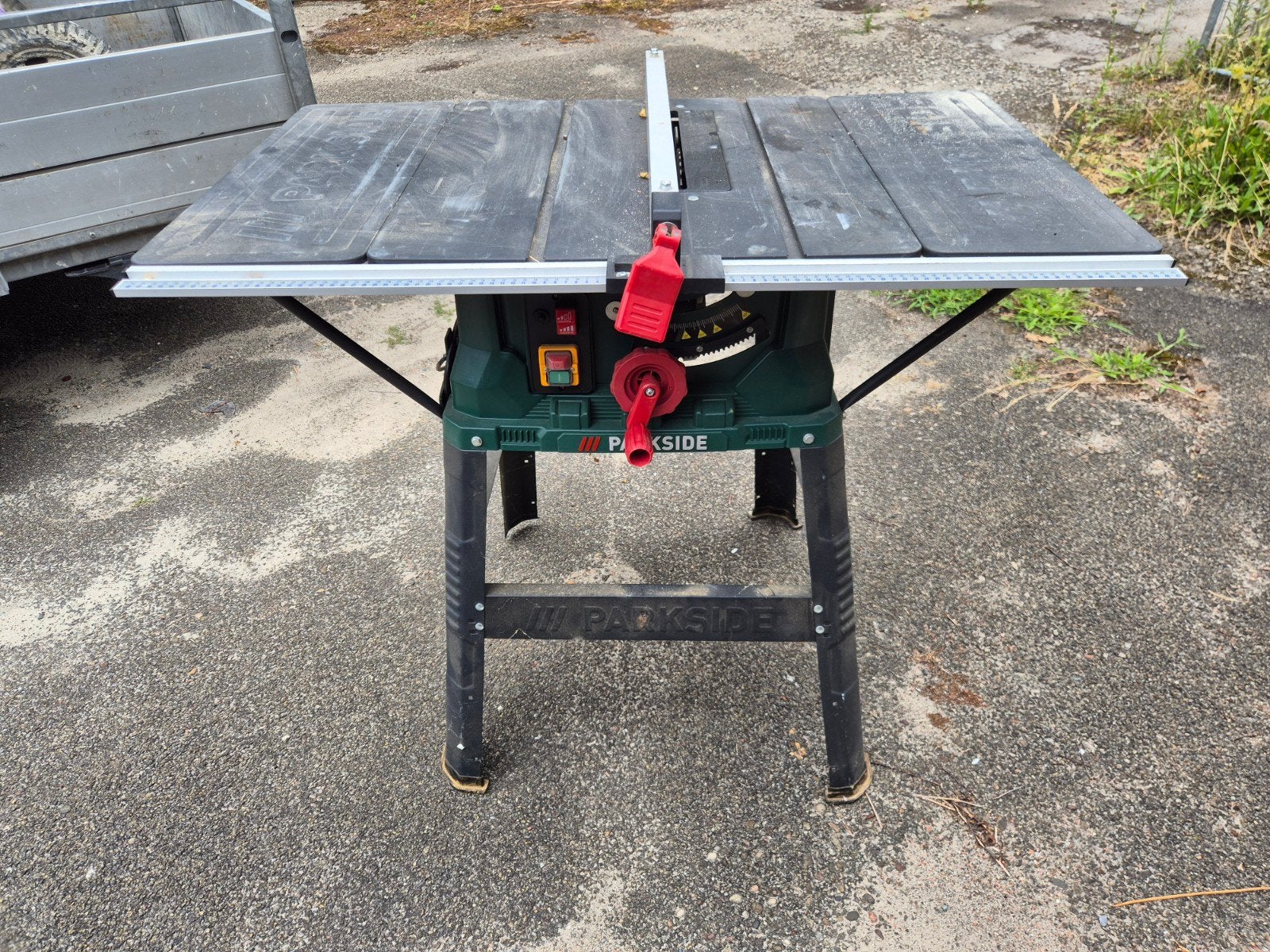 Parkside zaagtafel, Ophalen, Gebruikt, Cirkelzaag, 600 tot 1200 watt