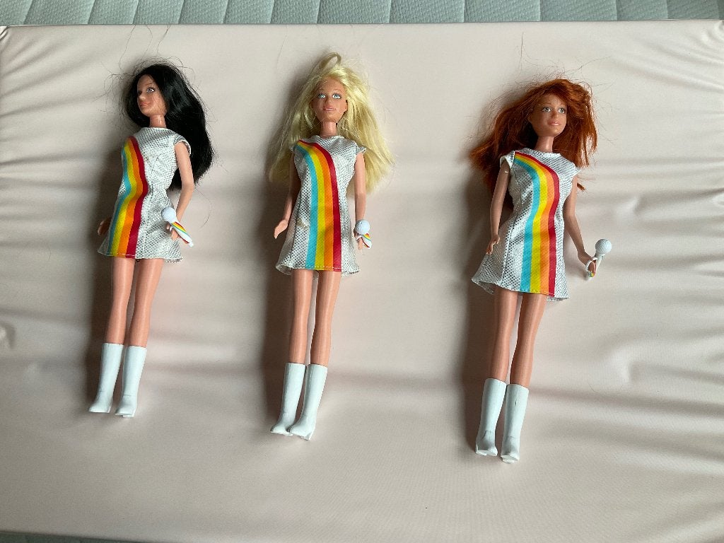 K3 barbies, Ophalen of Verzenden, Gebruikt, Barbie