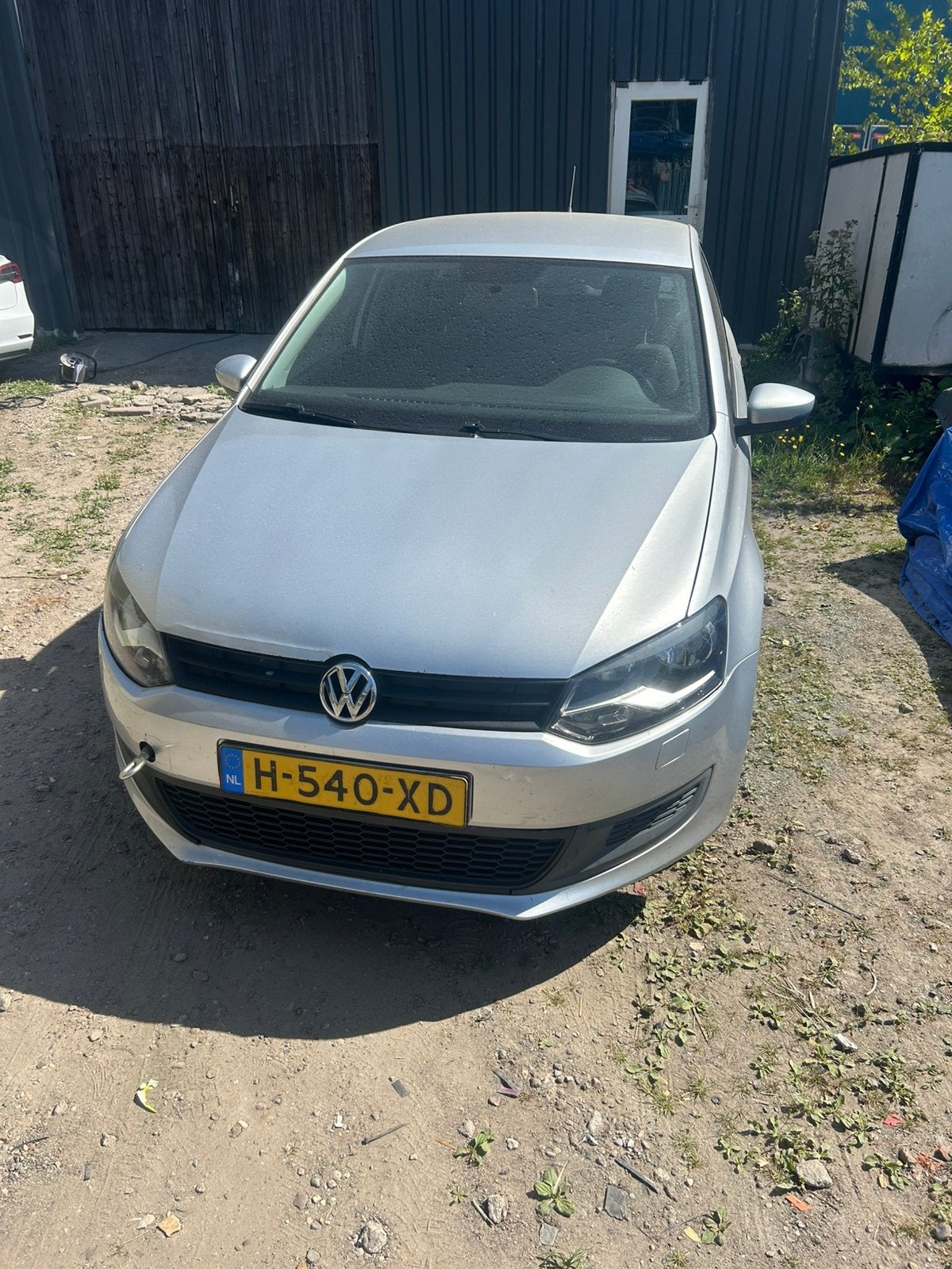 Volkswagen Polo 1.2 51KW 2011 grijs motor defect, Auto's, Volkswagen, Voorwielaandrijving, 967 kg, 40 €/maand, 1198 cc