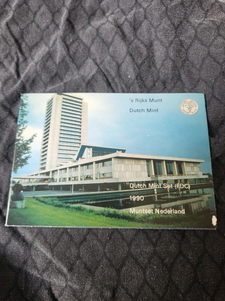Muntset Nederland 1990 - 's Rijks Munt FDC, Ophalen of Verzenden, Koningin Beatrix, Overige waardes, Setje