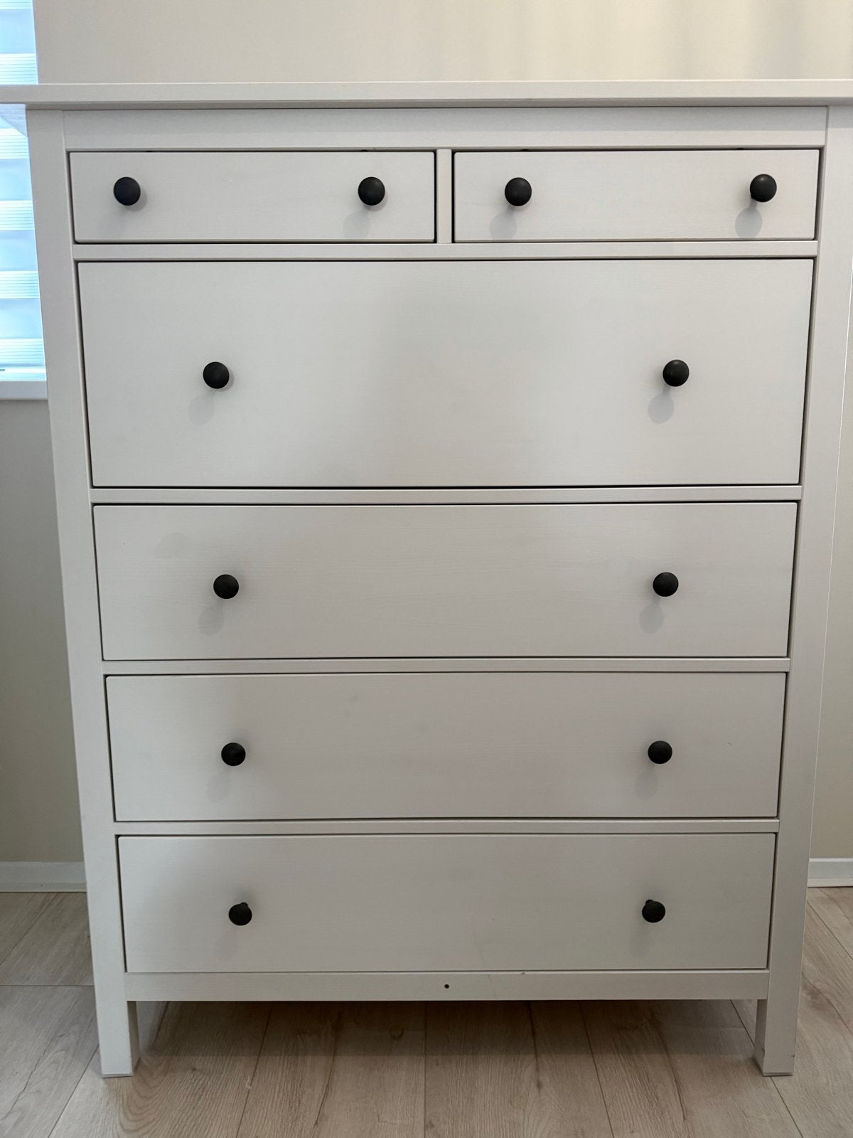Foto 4 van Witte ladekast met 6 lades Ikea