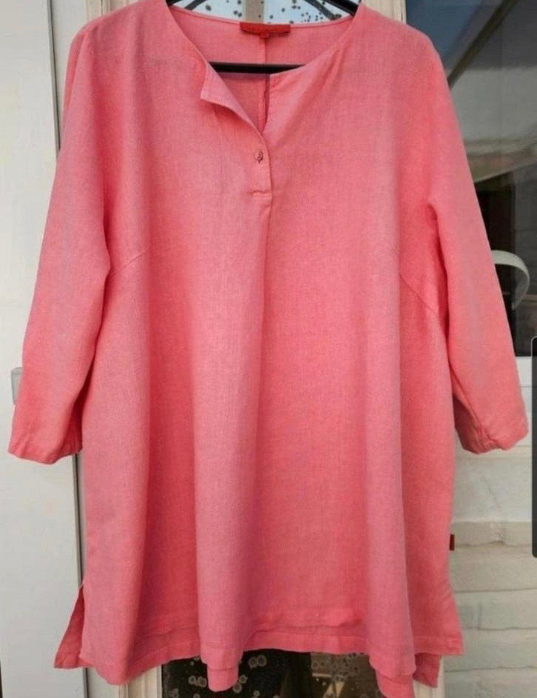 Vetono linnen blouse., Verzenden, Maat 46/48 (XL) of groter, Zo goed als nieuw, Vetono