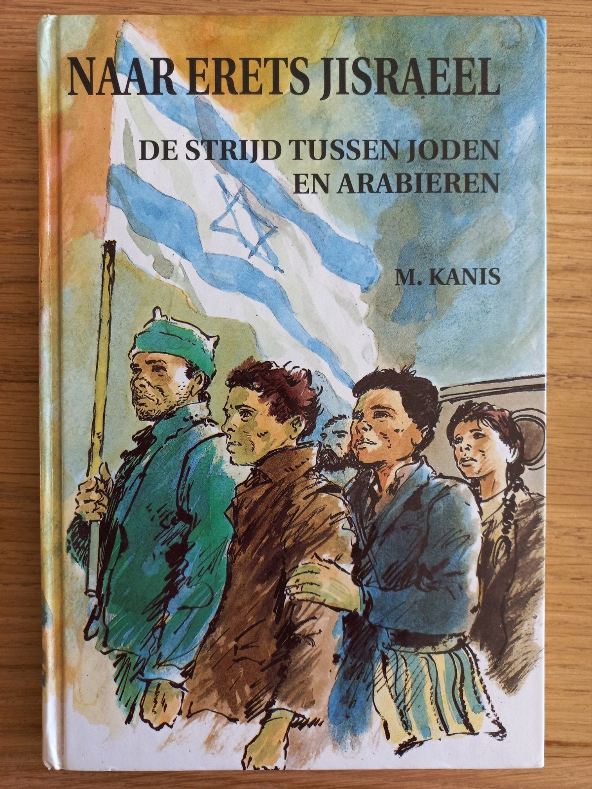 Naar Erets Jisraeel, M. KANIS, christelijk jeugdboek, IZGS!, Boeken, Ophalen of Verzenden, Gelezen