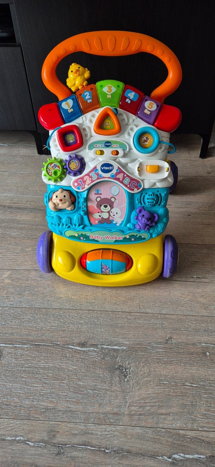 vtech 2 in 1 babywalker, loopwagen, Ophalen, Gebruikt, Overige typen, Met licht