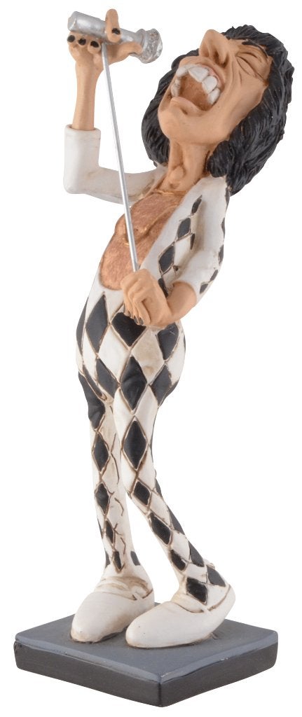Freddie Mercury Queen zwart wit beeldje by Stratford deco, Info@deconoord.nl, Deco Noord, Nieuw, Ophalen of Verzenden