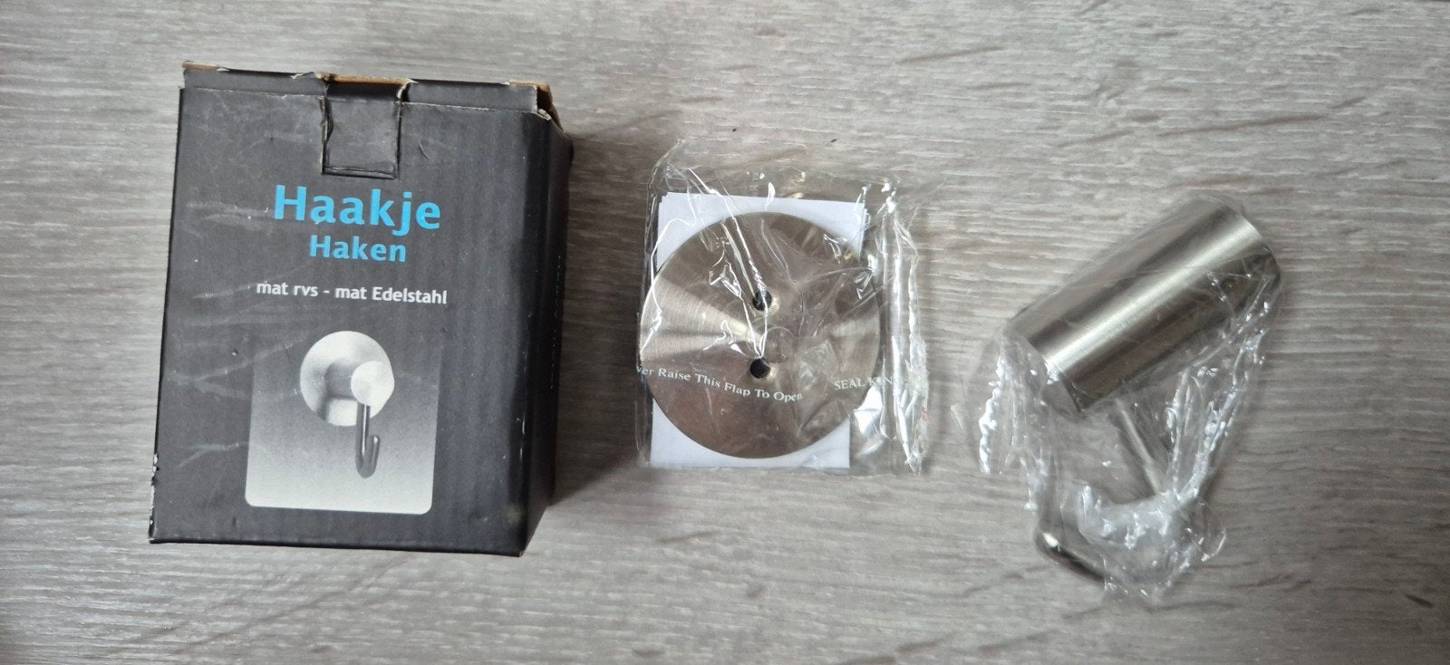 ophanghaak mat rvs, Ophalen of Verzenden, Nieuw