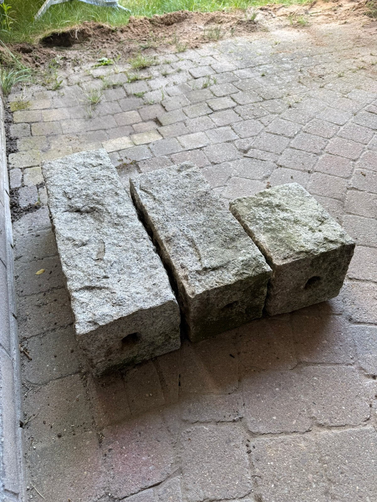 3 betonnen poeren, Ophalen of Verzenden