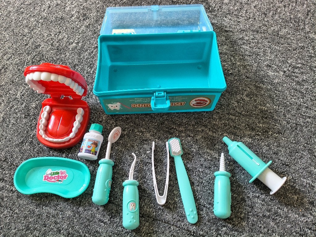 Tandarts koffer, speelgoed set tandarts, Ophalen of Verzenden, Zo goed als nieuw, Ontdekken