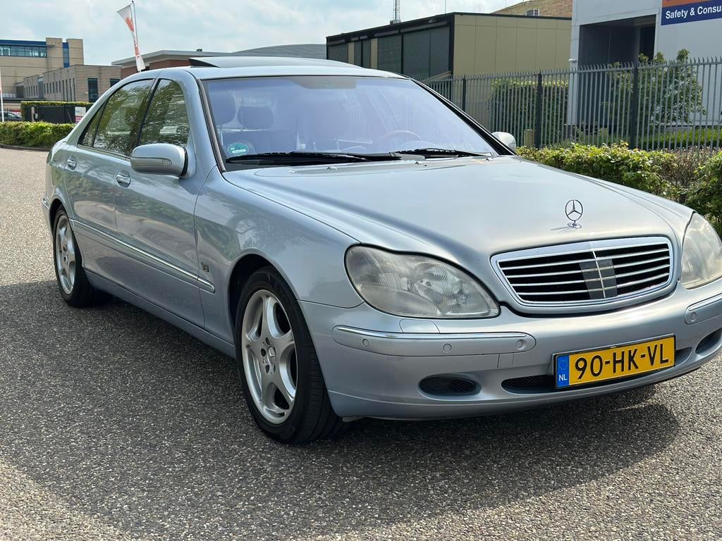 Mercedes-Benz S-Klasse 5.0 S500 Lang AUT 1999 Blauw, Automaat, Achterwielaandrijving, 8 cilinders, Blauw