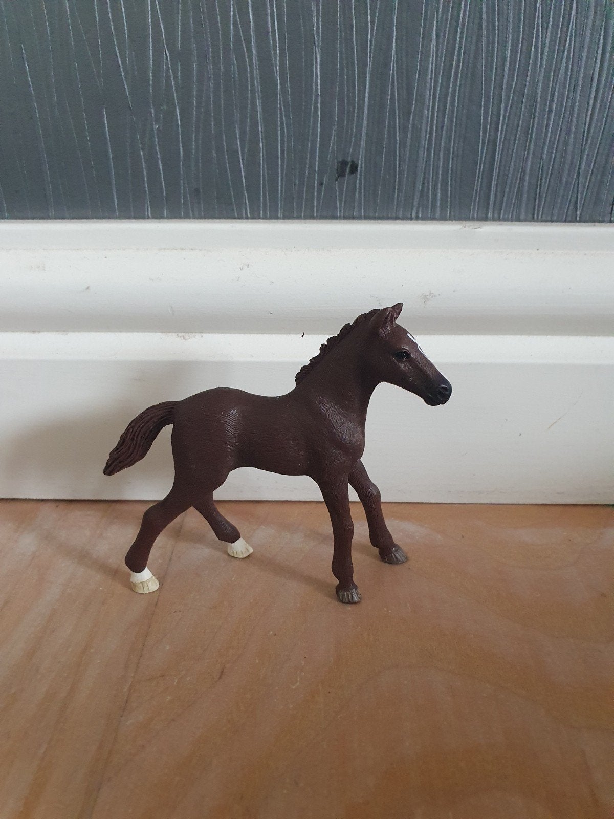 schleich tijdschrift veulen, Ophalen of Verzenden, Paard, Beeldje of Figuurtje