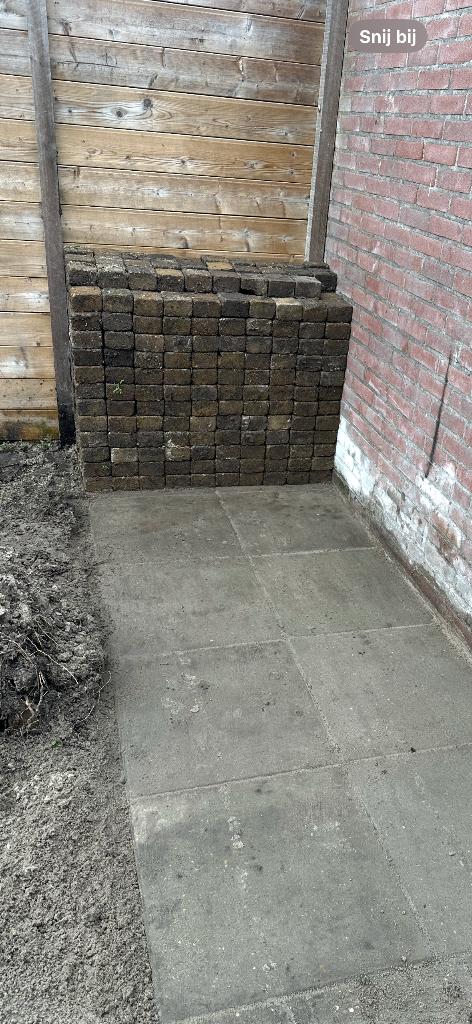 Stenen GRATIS, Tuin en Terras, Ophalen, Gebruikt, Beton, Klinkers