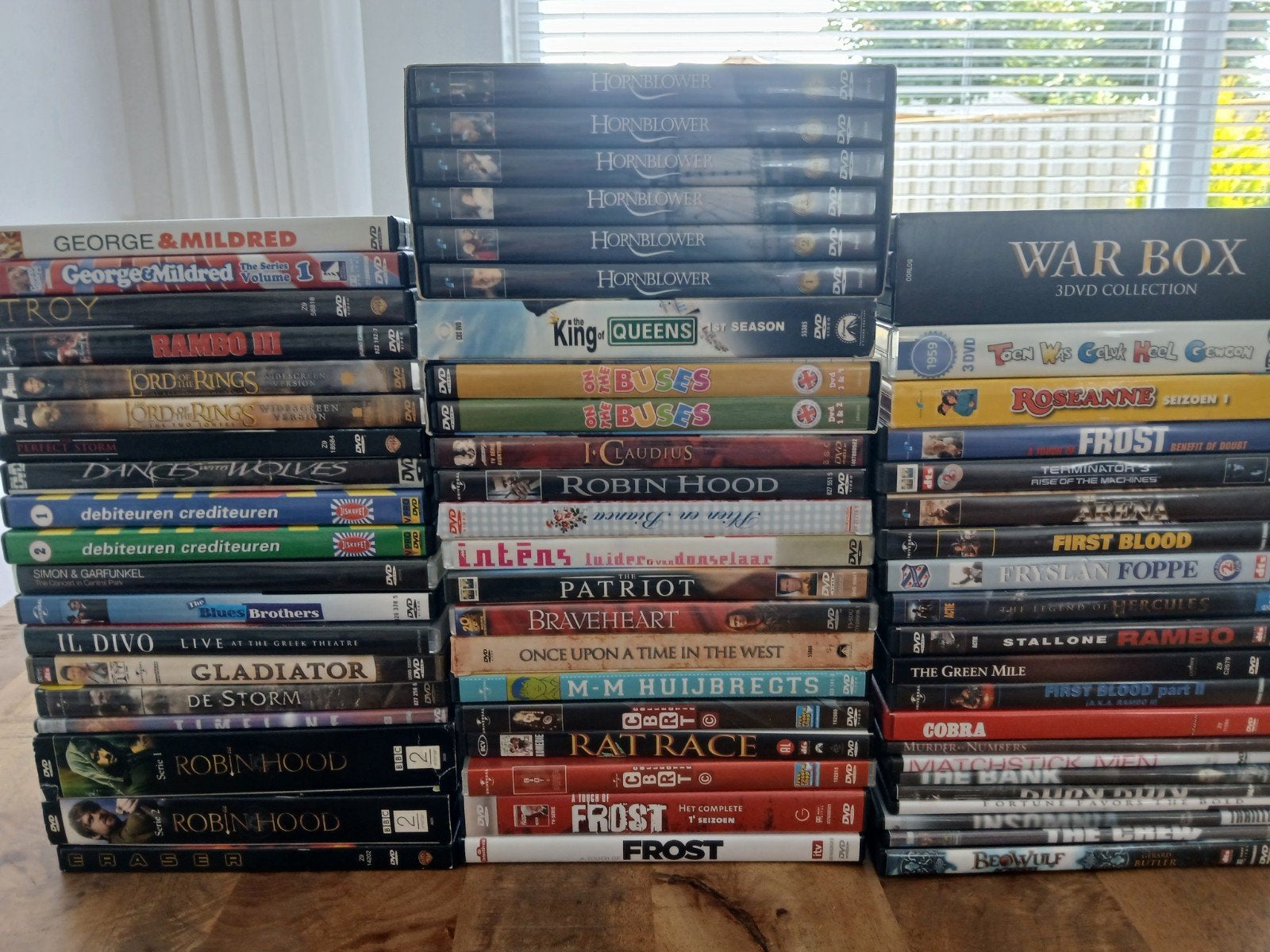 Grote collectie DVD's: films en series (ca.70 stuks), Vanaf 16 jaar, Overige genres, Nederlands, Ophalen of Verzenden