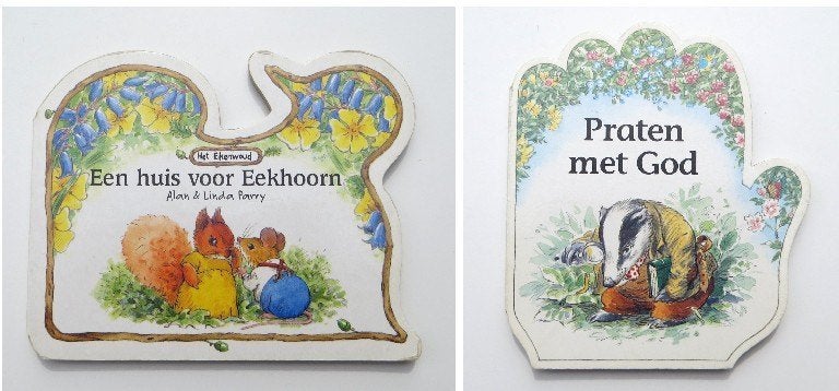 Kartonedities M5541: Een huis voor Eekhoorn + Praten met God, Ophalen of Verzenden, Gelezen, Alan & Linda Parry, Prentenboek