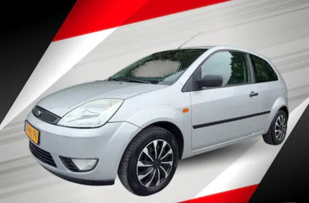 Ford Fiësta 1.3 8V 3DR 2005 Grijs, 1299 cc, 40 €/maand, 4 cilinders, Origineel Nederlands