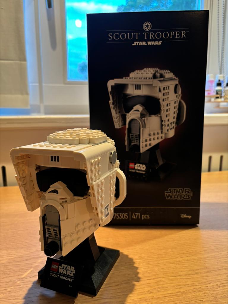 Lego 75305 Star Wars Scouttrooper helm, Compleet, Star Wars, Lego, Ophalen of Verzenden