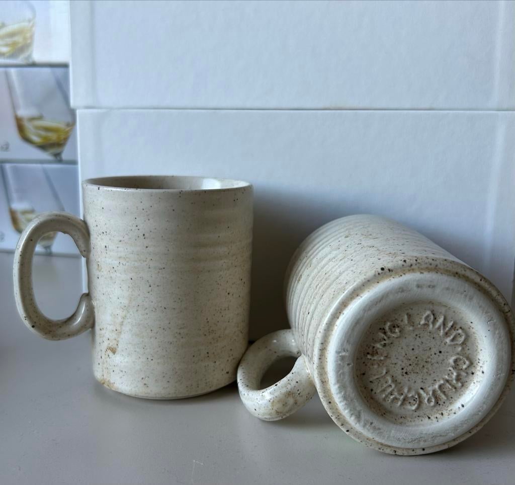 2 Churchill England "Homespun" Stoneware Mokken, Nieuw, Ophalen of Verzenden, Overige stijlen, Kop(pen) en/of Schotel(s)