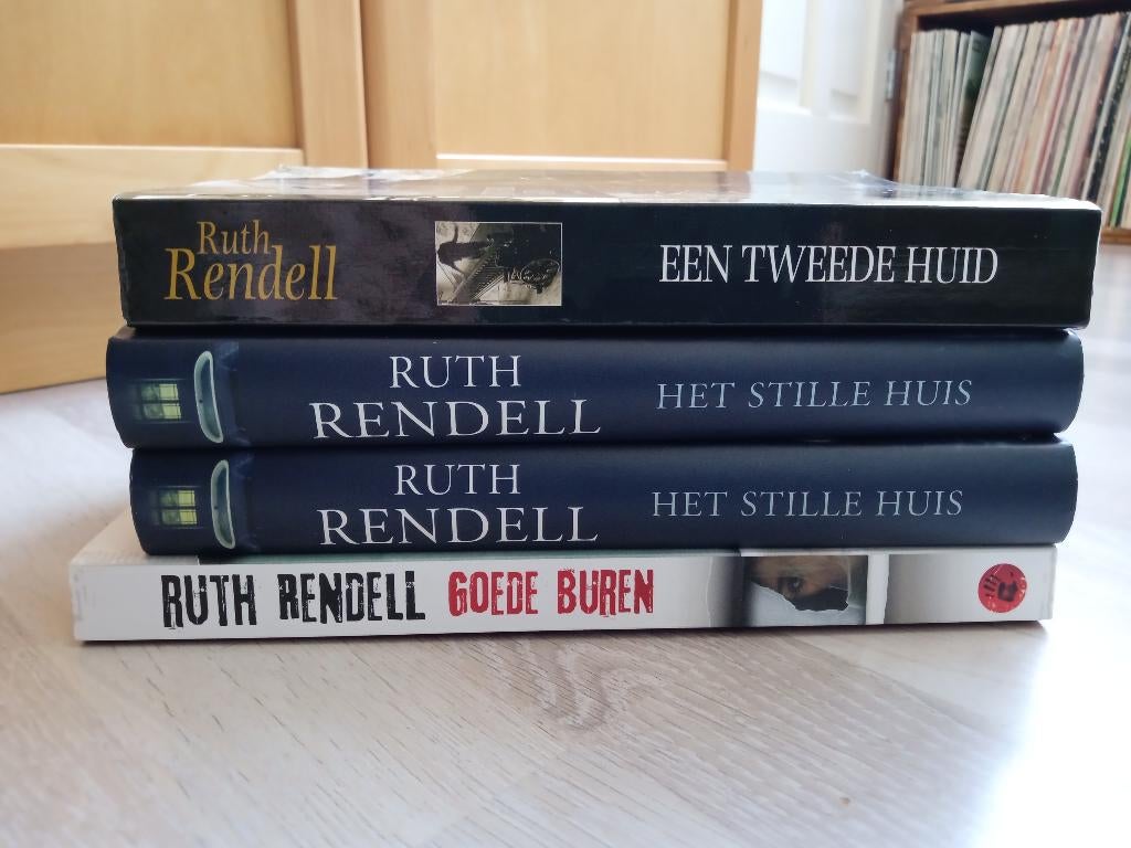 RUTH RENDELL boeken (5x) NEDERLANDSTALIG, Ophalen of Verzenden, Gelezen
