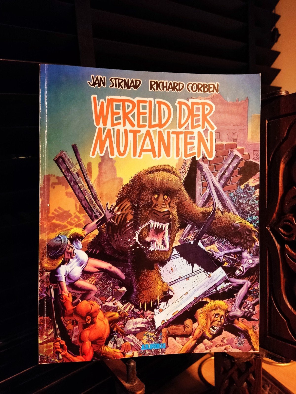 wereld der mutanten, Eén stripboek, Ophalen of Verzenden, Gelezen
