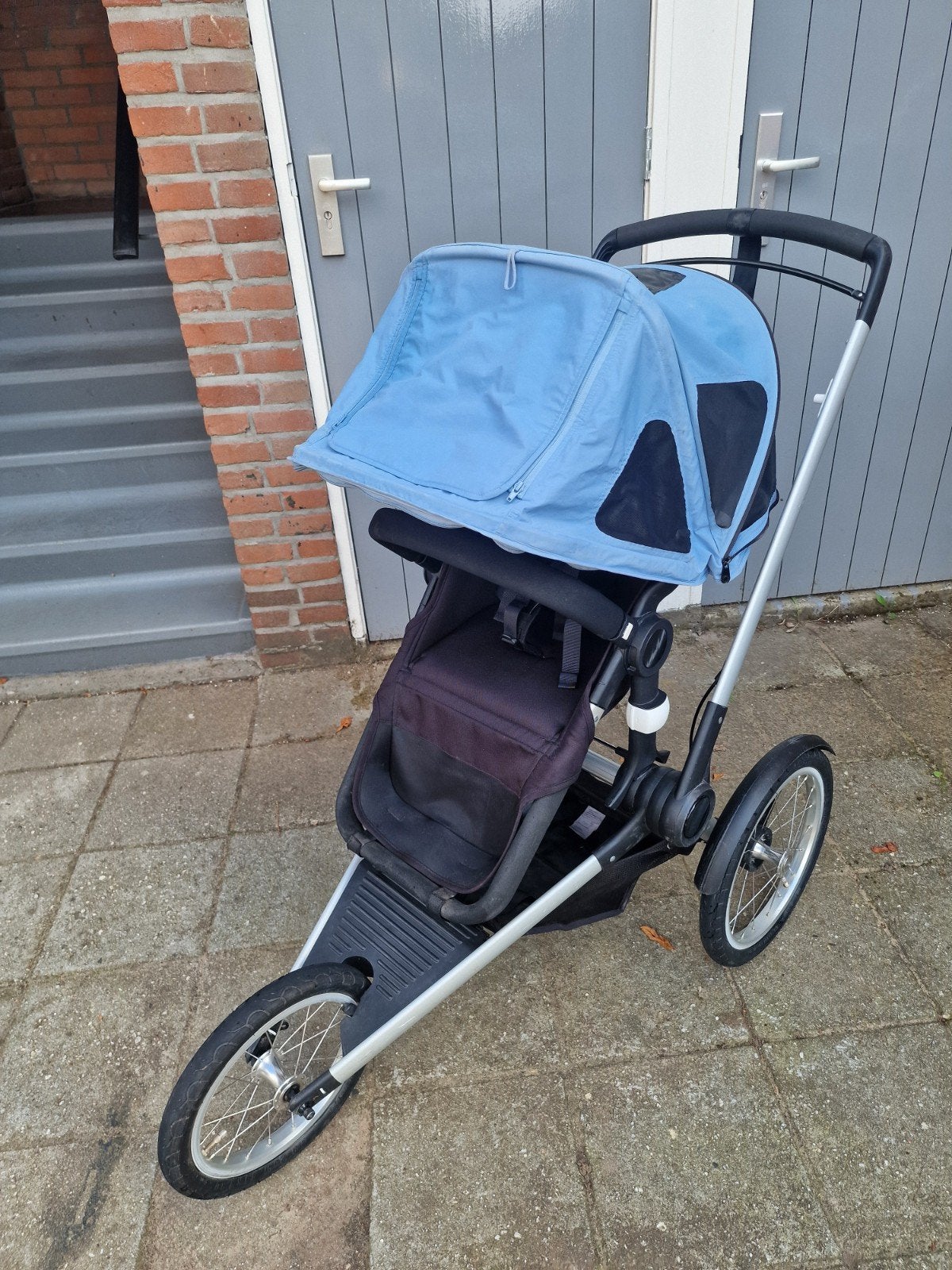 Bugaboo Runner Hardloopwagen / Skeelerwagen | Gereinigd!, Kinderen en Baby's, Buggy's, Ophalen, Verstelbare rugleuning