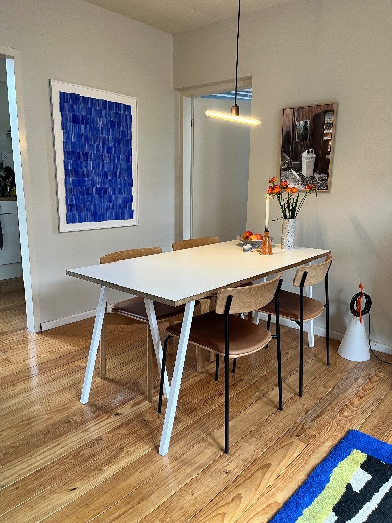Hay Loop stand tafel (160 cm) - goede staat, Ophalen, 150 tot 200 cm, Eikenhout, Zo goed als nieuw