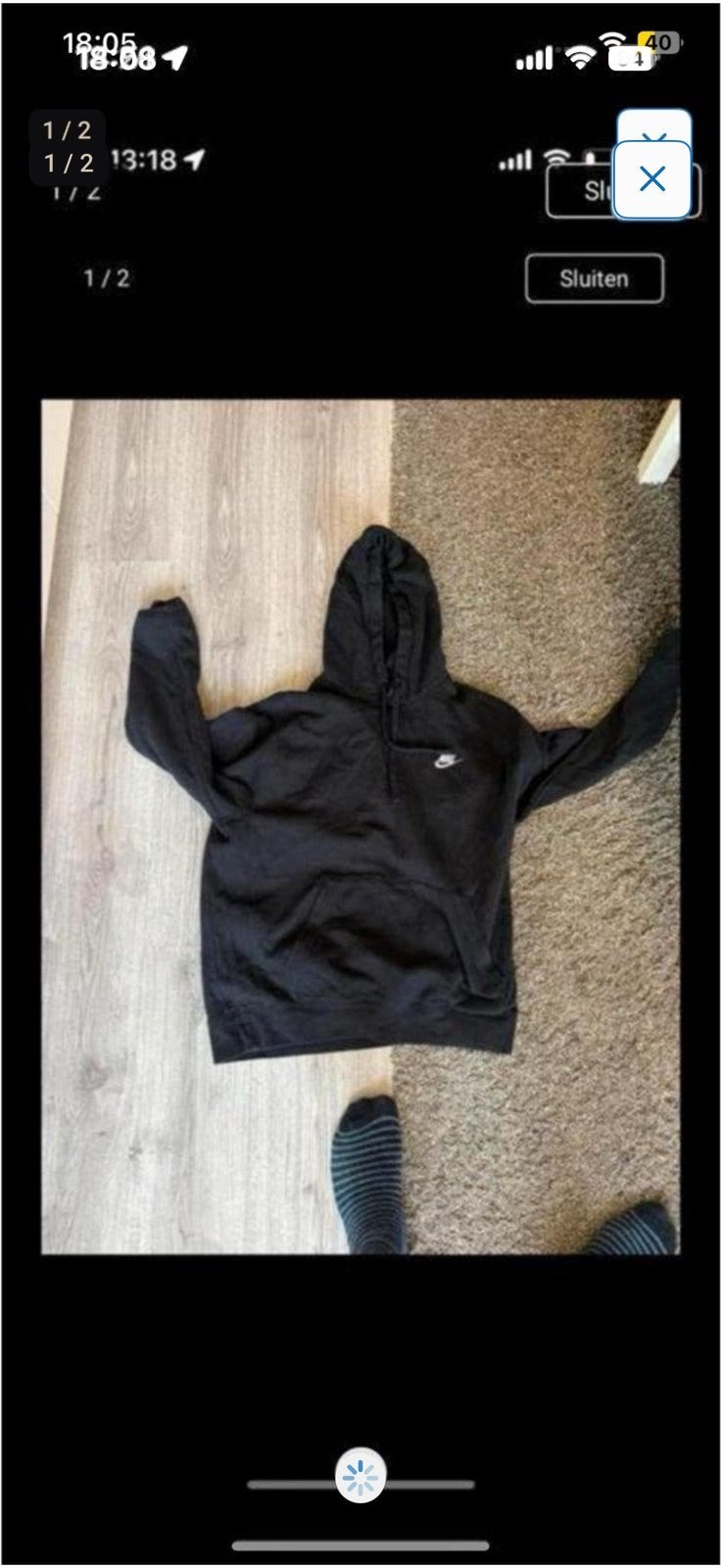 Nike Maat L 🟢, Ophalen of Verzenden, Zo goed als nieuw