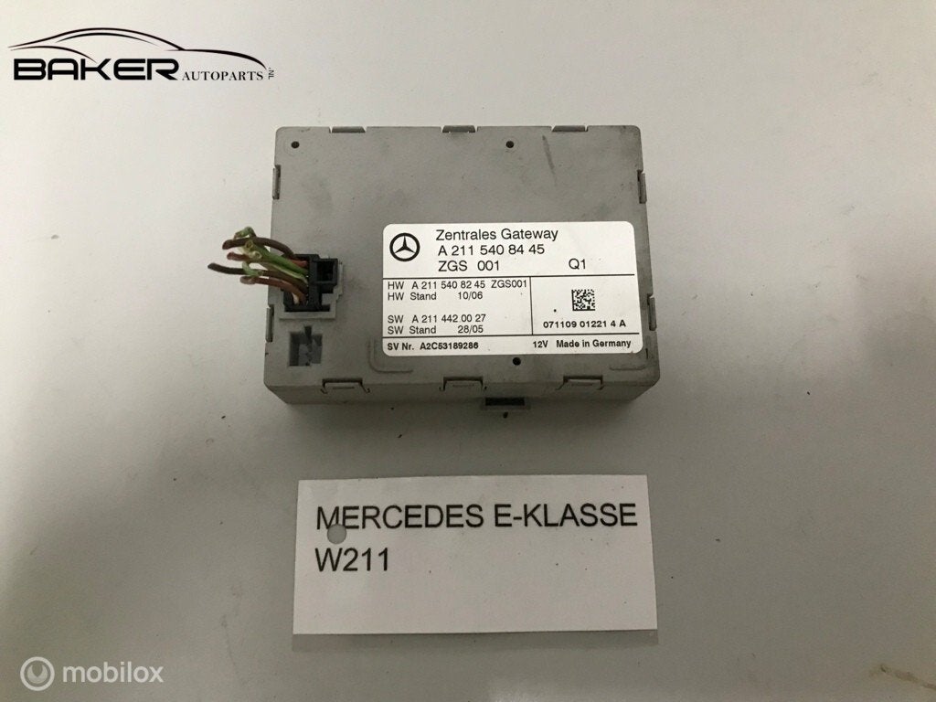 Centrale deurvergrendeling Mercedes E-klasse W211 ('02-'09), Gebruikt, Mercedes-Benz, Ophalen of Verzenden, Mercedes-Benz