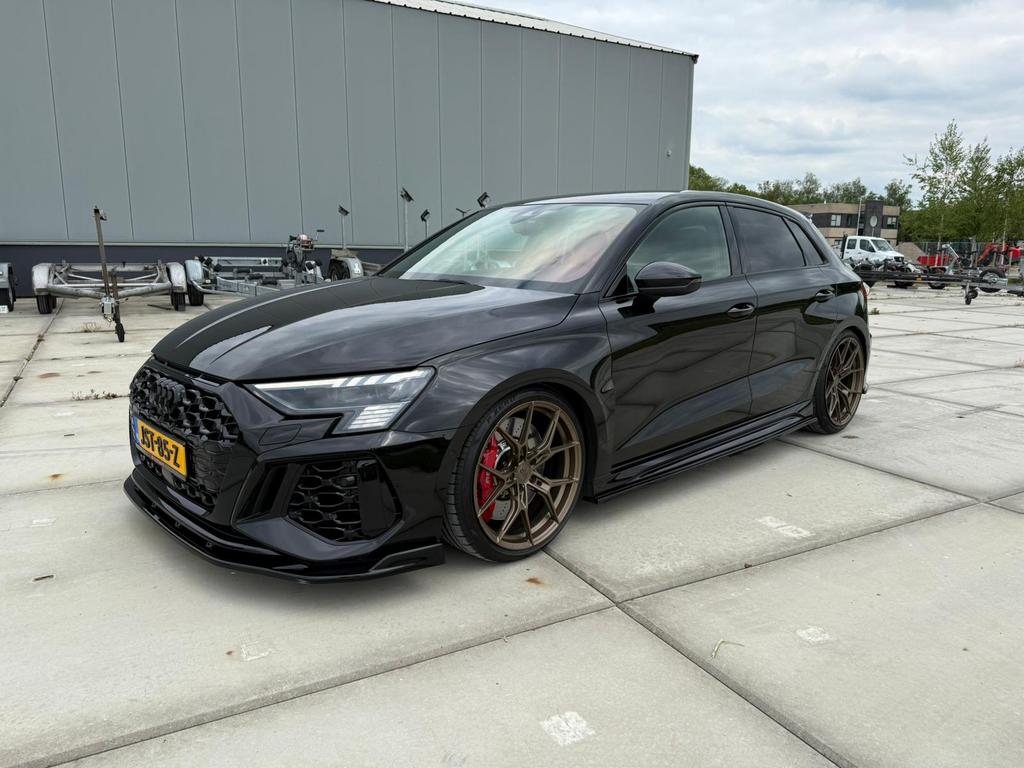 Audi RS3 2.5 TFSI 400pk | Maxton | Non-opf | WheelForce, Auto's, Automaat, 4 cilinders, Zwart, Bedrijf