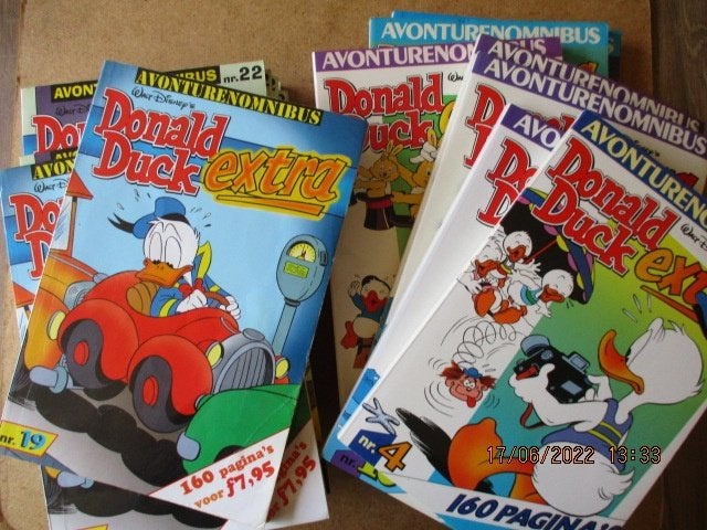 adv6683 donald duck extra omnibus, Boeken, Eén stripboek, Ophalen, Gelezen