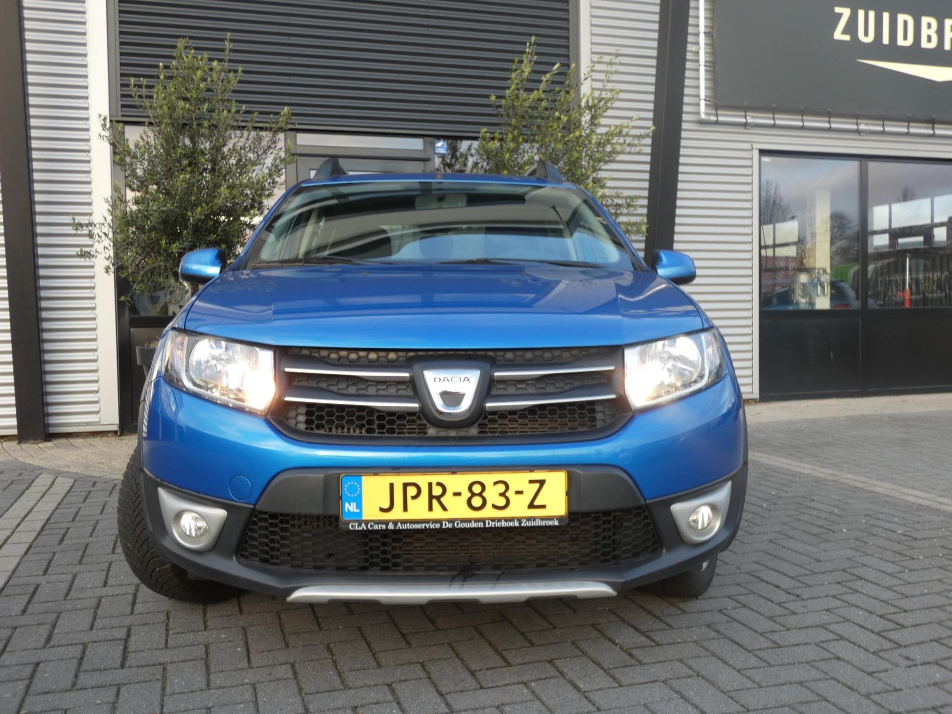 Dacia SANDERO 0.9 TCe Stepway Lauréate, Auto's, Voorwielaandrijving, Stof, Gebruikt, Blauw