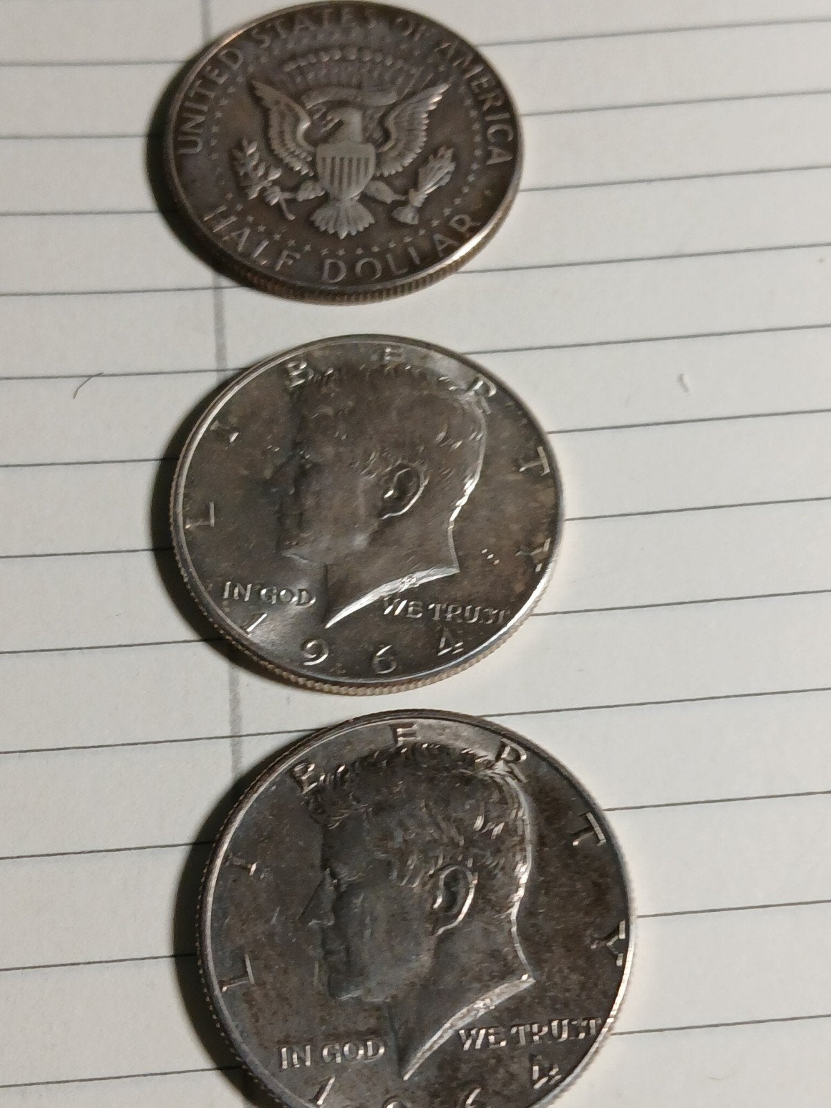 3x Munten Amerika, Ophalen of Verzenden, Noord-Amerika