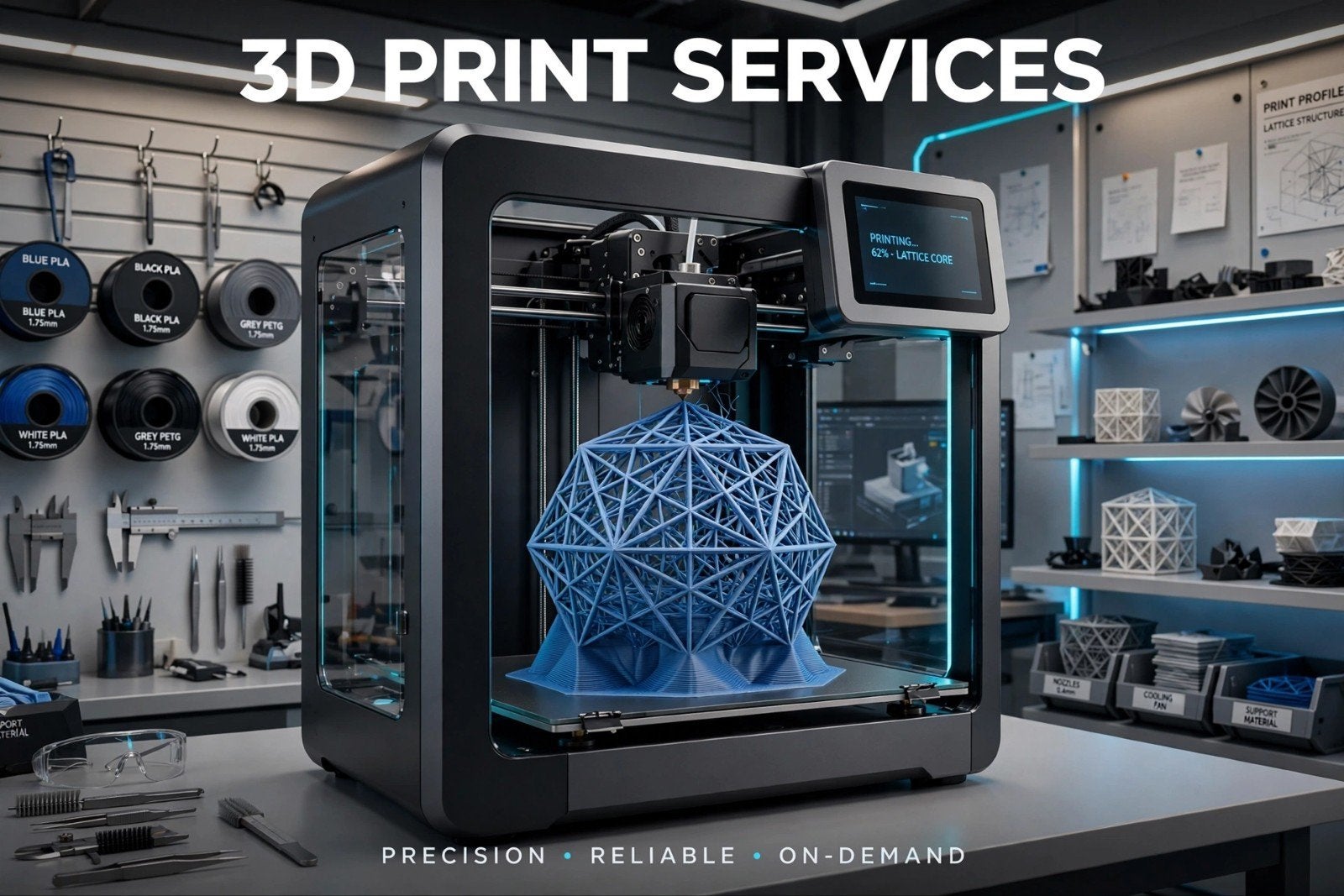 Professionele 3D Print Services - Precisie & Betrouwbaar, Computers en Software, 3D Printers, Ophalen of Verzenden, Nieuw, Filament