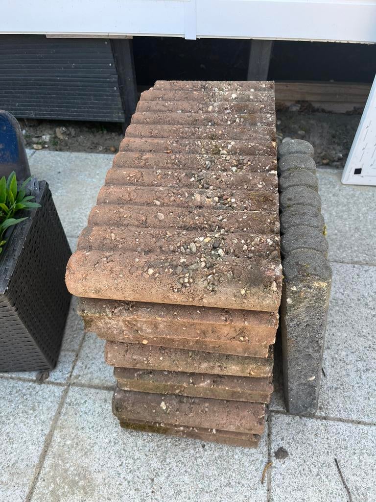 Palissade banden, borderranden, Tuin en Terras, Ophalen, Gebruikt, Overige materialen