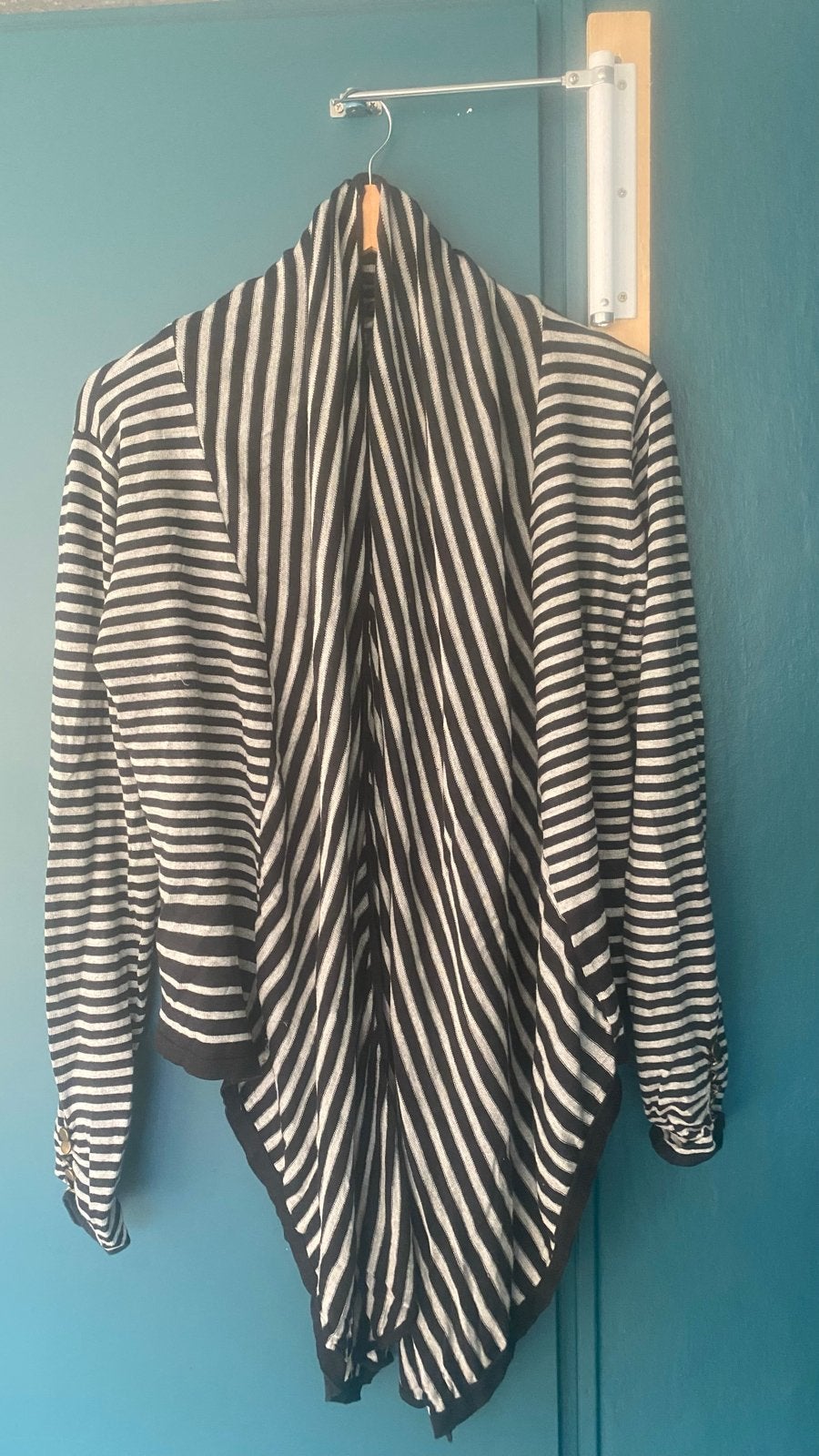Atmosphere gestreepte cardigan maat 44, Ophalen of Verzenden, Gedragen, Maat 42/44 (L), Zwart