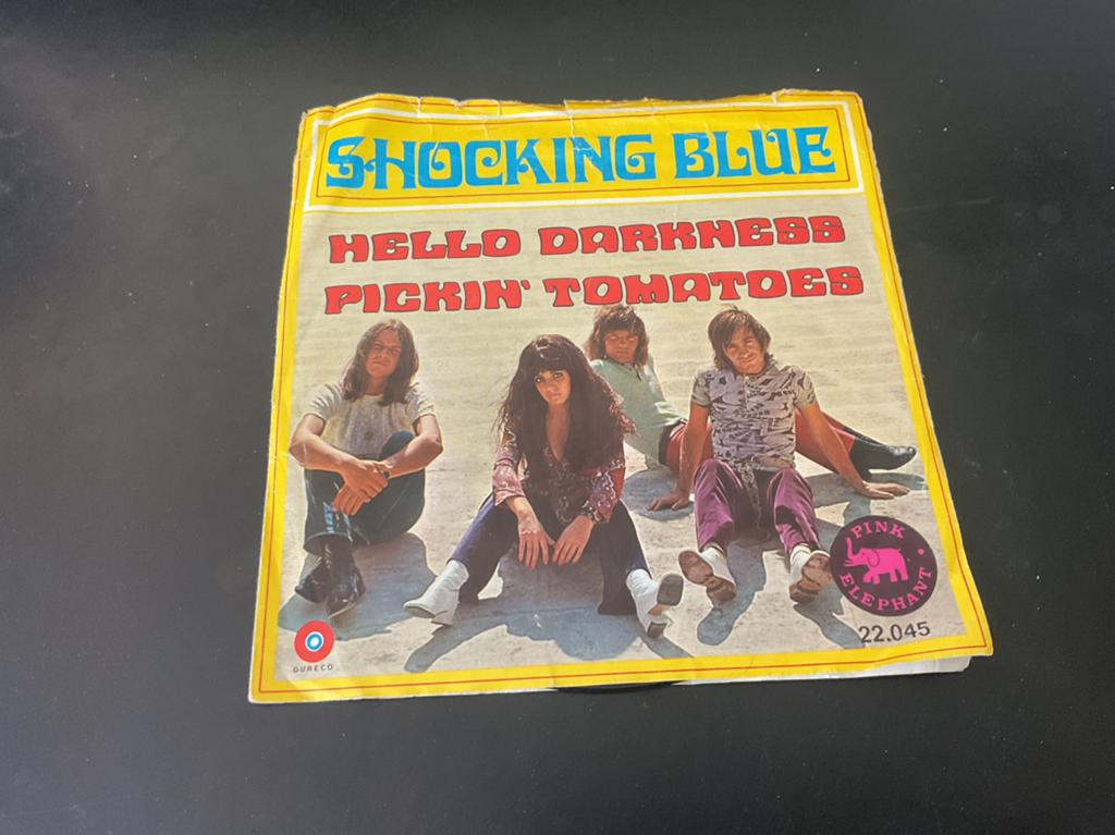Shocking Blue - Hello darkness Vinyl 7” Single, Ophalen of Verzenden, Gebruikt, 7 inch, Pop
