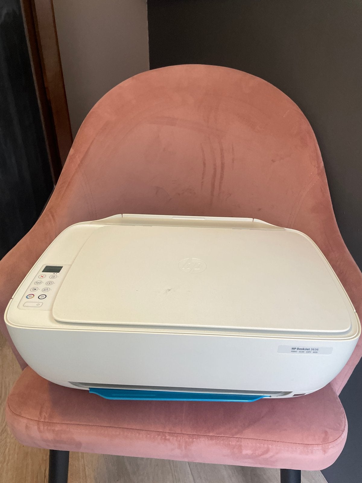 HP DeskJet 3636 All-in-One Printer - Draadloos, Ophalen, Gebruikt, Inkjetprinter, All-in-one